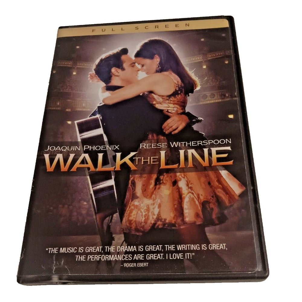 Walk The Line‎ (About Johnny Cash & June Carter) DVD 2006 20th Century Fox